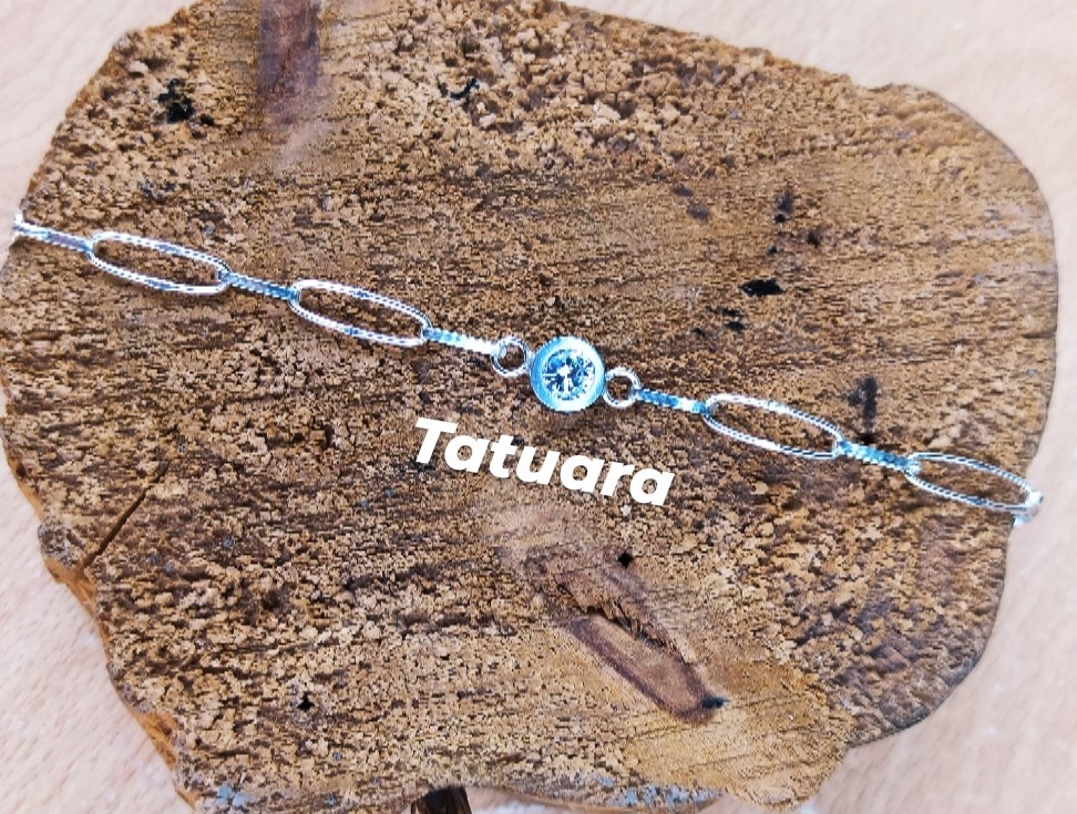 Pulsera c/piedra argolla